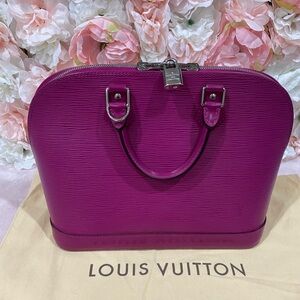 Louis Vuitton Grenade Epi Leather Alma PM